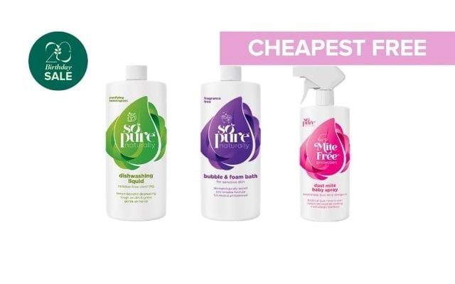 Buy 3 x Select SoPure Products & Get the Cheapest FREE Cover Image